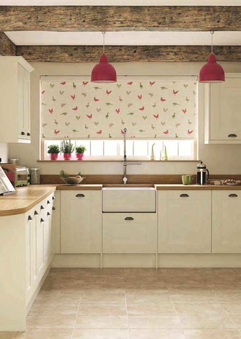 Choosing your kitchen window dressing is just as important as any other room and