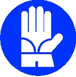 SAFETY MEASURES: - When the engine is turned on, do not put hands into the moving parts area.