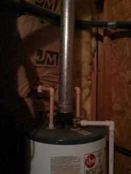Water Heater Condition Heater Type: Gas Location: The heater is located in the attic.
