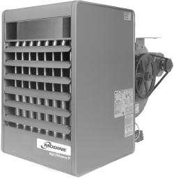 FEATURES AND BENEFITS Product Features and Benefits Full Product Line Offering Feature All models are 80% thermally efficient. Available with a propeller or blower air mover.