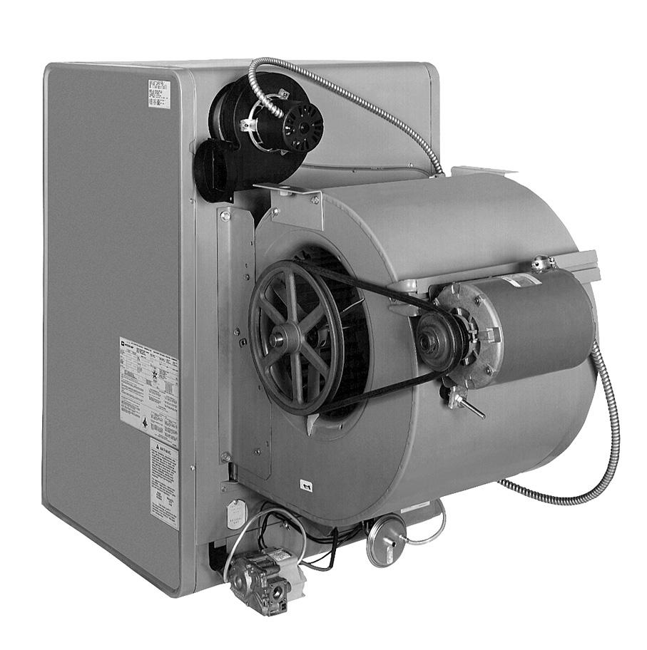 INSTALLATION rpm (see performance table for units with or without blower enclosure, page 20). See Blower Adjustments for setting of drive pulley turns open.