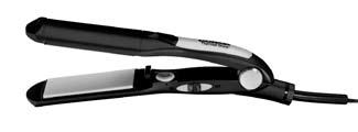TURNS CURLS INTO SMOOTH HAIR IN SECONDS GET TO KNOW YOUR STRAIGHTENING IRON 1 5 /8 (41mm) Extra Wide Ceramic-coated Straightening Plates Cool Tip Instant Heat- 60 Second Heat Up Soft Grip