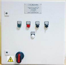 Control panels Inverter control panels 3 phase output The variable speed motor control panel offers a neat motor control solution whilst utilising the energy saving facilities of a variable speed
