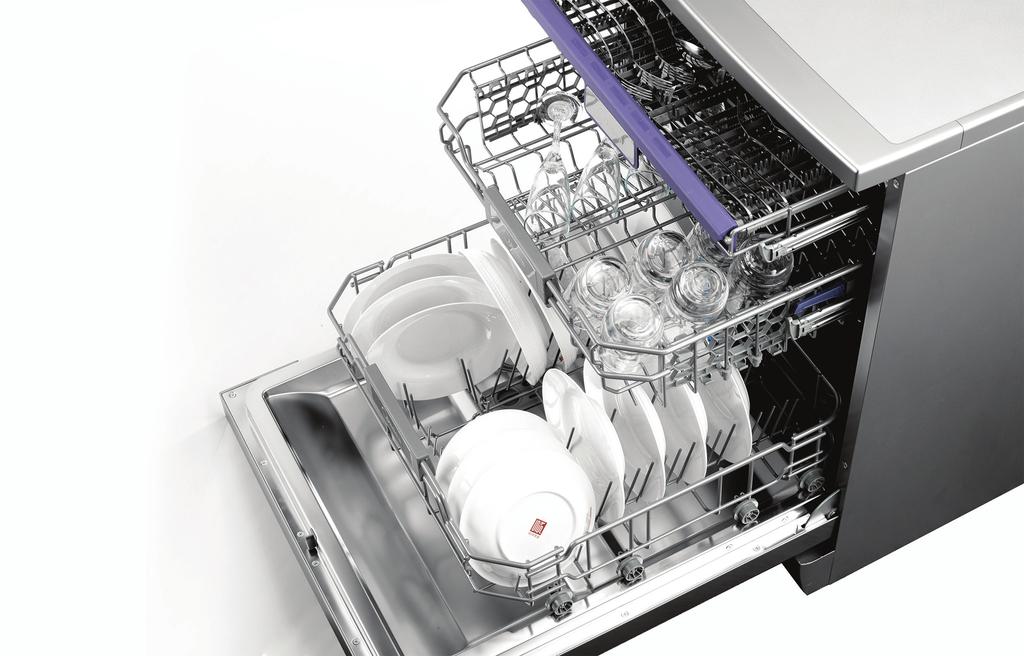 12 Place Setting Dishwasher - Stainless Steel JHDW12FS Freestanding 12