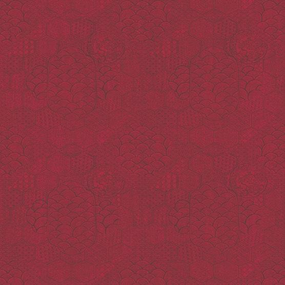 2 Metallized GA3 9330 * GA3 9331 GA3 9331 TOWADA METALLIZED GRAPHIC ELEMENTS Wallcovering featuring the same design of Juso fabric (TD061), with macro and micro variations of the