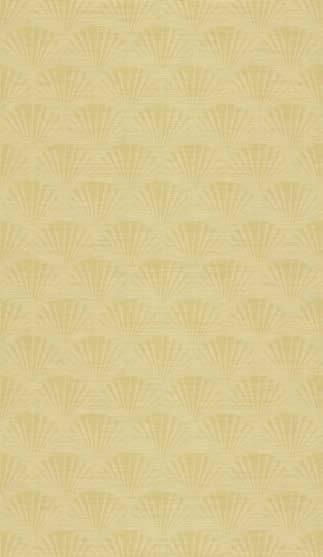 OBERON PRECIOUS FIBERS 1 Fine wallcovering inspired by Art Déco, featuring a repeating seashells