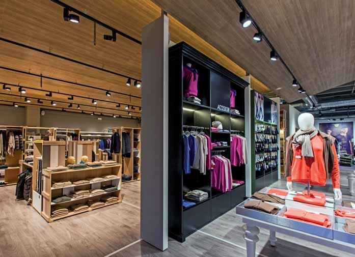 Lighting is a major design factor that should not be overlooked, and should be included in the overall store design. ERCO is clearly successful because of its innovation.