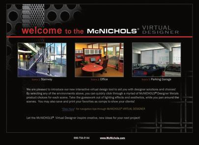 McNICHOLS Designer Metals Our Architectural Design Team Is Ready to Serve!