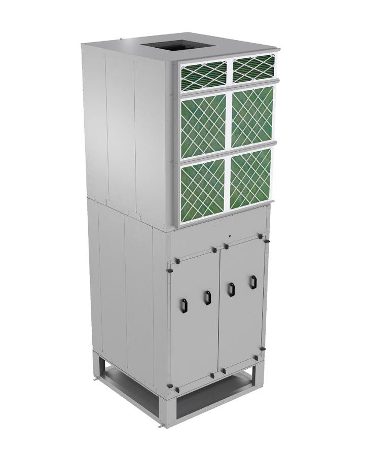 Typical Applications The Price Fan Column (PFC) is a vertical fan unit designed to discharge into a raised access floor plenum.