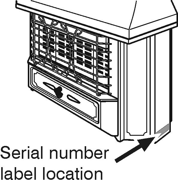 Model 3 4 7 OWNER GUIDE Serial number (Can be found on the serial number label - See figure 6) A LABEL CONTAINING THE SERIAL NUMBER MAY HAVE BEEN PLACED INSIDE THE BOX.