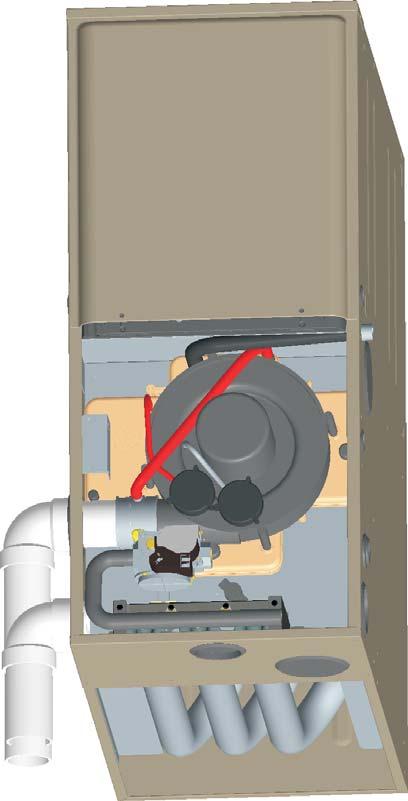 When drain hose routing changes are required, be sure to cap all un-used openings.