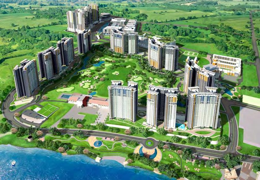 BLUE RIDGE, PUNE - INDIA Client : Paranjape Developers All Design Services Integrated Township with IT SEZ spread