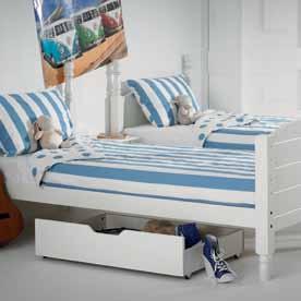 Bunk Bed safety is of paramount importance and has influenced the design more than any other factor.