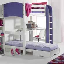a straight ladder option as with the Cabin Bed.