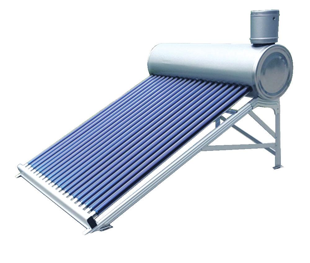 Thermosiphon Water Heaters are with water tank and Solar panel, located together and installed ideally on the roof of the building although they can be installed in almost any location.