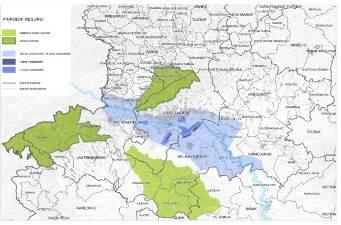 Zone of intensive daily migration spreads around the city and extends beyond the borders of the County of Zagreb.