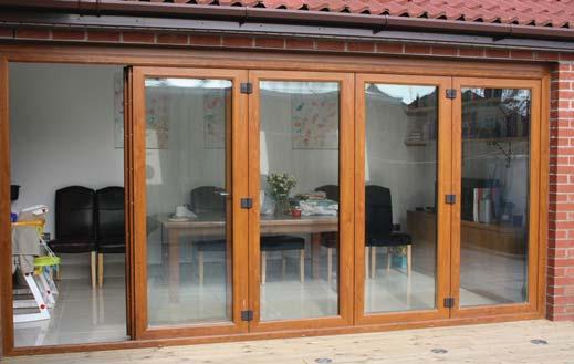 Bifold doors create an open and specious feel to your home, linking rooms together or joining your living
