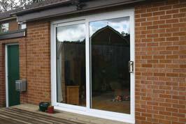 Both doors use high security multi point locks and safety glass as