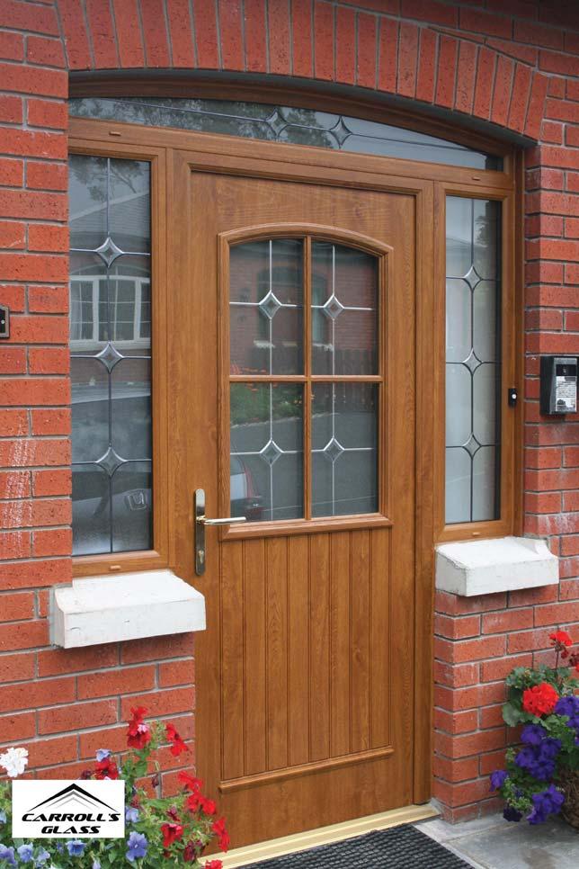 Composite doors are a more solid, thicker door than upvc giving a