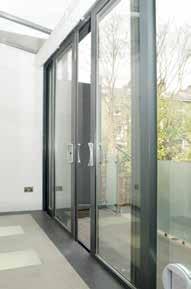 Sliding Doors Enhance the view to your garden A good option to enhance the size of your room, the sliding door gives excellent visibility to the outdoors and can be designed in either two, three or