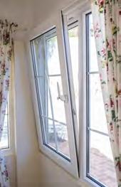 The windows are easy to clean, thanks to the innovative tilt before turn operation that allows windows to be opened wide and cleaned from the inside of your home, as well as