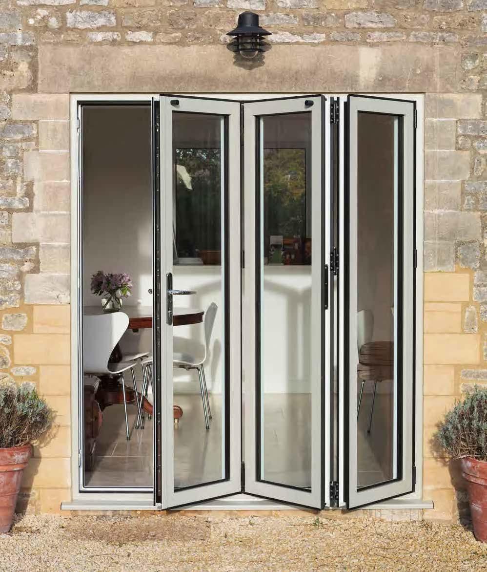 Bring the outside in Bi-fold doors open your home onto a garden, patio or balcony area to