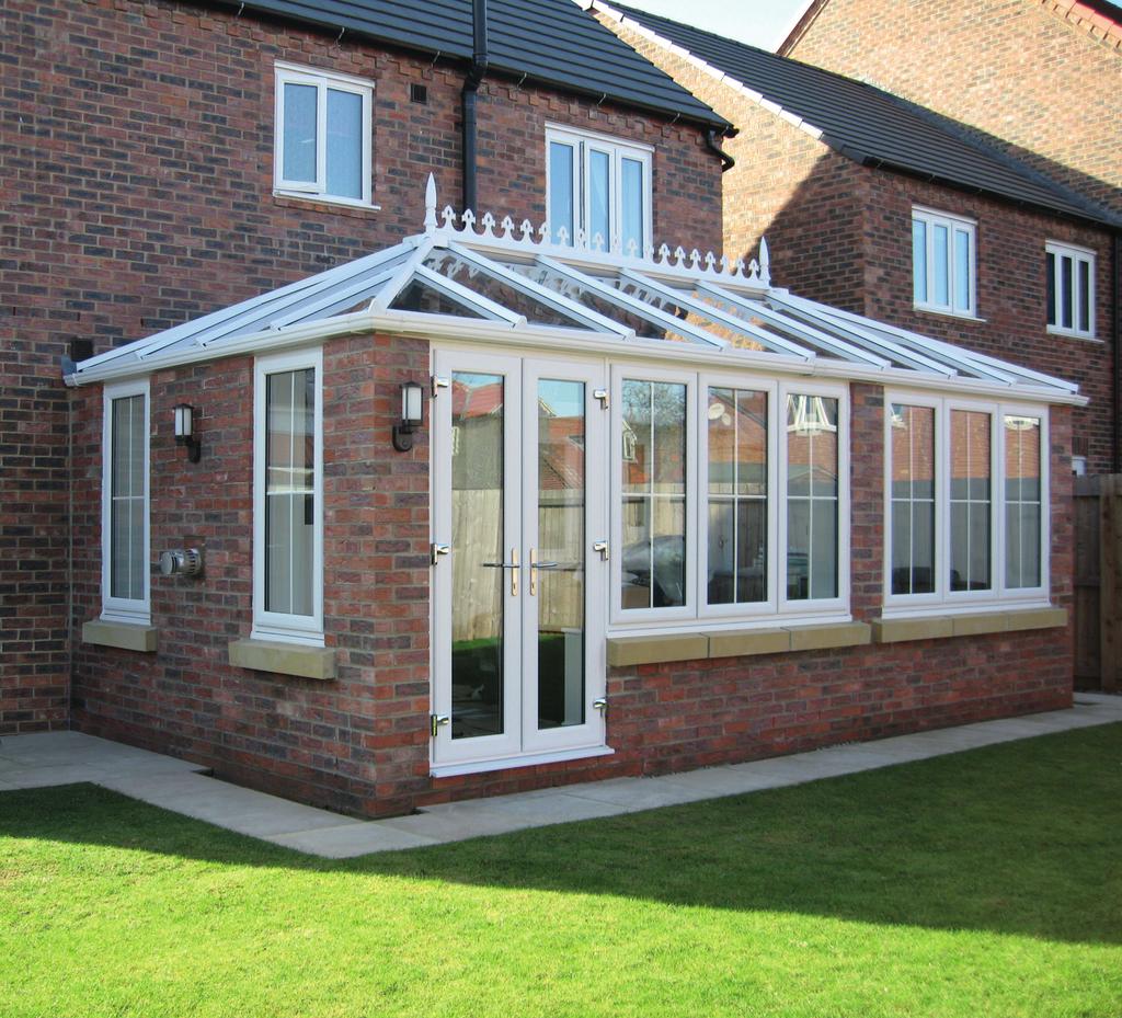 conservatories are manufactured to British Board of Agreement (BBA) standards.