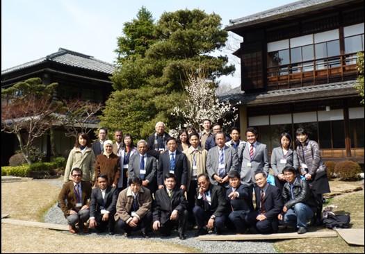 Lunch at Kyoto University s Seifuso Japanese Villa During one of the sessions During the educational