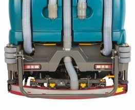 impact Solution and recovery tanks allow for complete visual inspection and cleanout Full front shroud ensures operator leg and foot protection