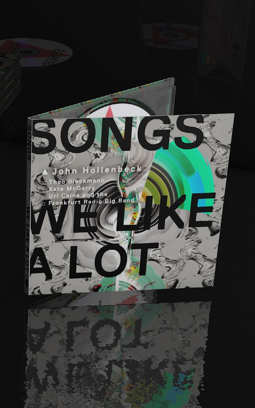 Packaging design for songs we like a lot by John Hollenbeck.