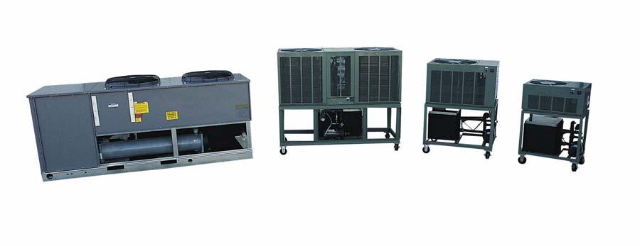 INSTALLATION AND OPERATING INSTRUCTIONS (2 Through 10-ton Air Cooled Single Stage Chillers) PORTABLE WATER CHILLERS