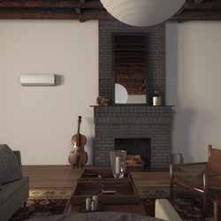 CONVERTED ATTICS AND BASEMENTS Ductless systems work well in rooms with tight spaces and/or hard-to-control temperatures.