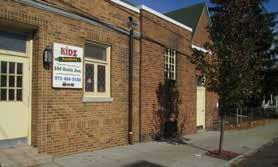 The site is both a church and a daycare center located on a corner lot in Harrison.