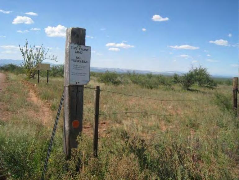 Goal 3: Increase Regional Connectivity for Open Space Arizona State Land near Sahuarita Objective 3.