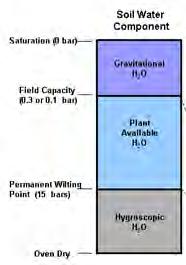 II. Qualitative Plant-centric PROPERTIES Description Description OF WATER of of Soil Soil Wetness Wetness PLANT AVAILABLE WATER Plant Unavailable Water Water between