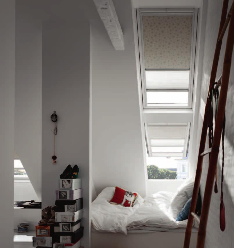 Duo Blackout Blinds (DFD) 3008 1705 0705 1455 2505 1355 0605 3101 Complete light control VELUX Blinds give you so many options that you can choose between adjusting, dimming or simply softening the