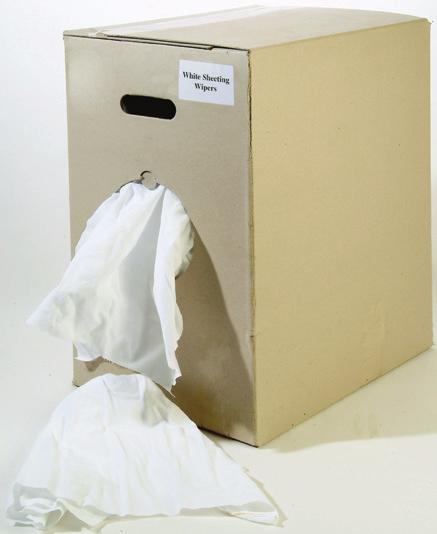 cleaning and polishing 76001-10kg White Flannelette Rags 100% cotton recycled white flannel is very absorbent making