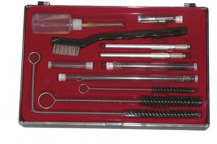 Maintenance Kit 21 Piece Kit which includes the following: 6-pc precision needle set with handle 3-pc detail
