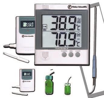 Refrigerator/Freezer 4115 Traceable Radio-Signal Remote Thermometer Monitor up to 3 different remotes
