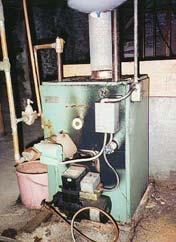 Oil-Fired Boiler Any signs of