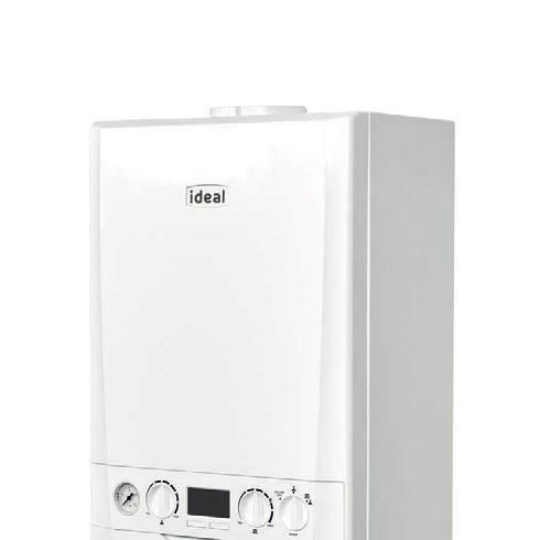 LOGIC+ COMBI 09 CONTROLS DISPLAY CH & DHW temperatures to radiators and out of taps Hot water