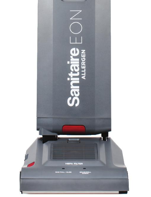 Introducing the EON Allergen upright, the first certified asthma & allergy friendly commercial vacuum.