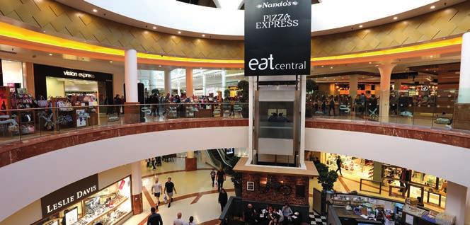 You can also sit within Eat Central which offers a wide range of food offerings however, can become very busy and noisy