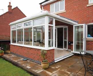 Fully manufactured PVC-U bi-fold doors For an open, flexible and modern space for both living and working environments - bi-fold doors are the perfect solution.
