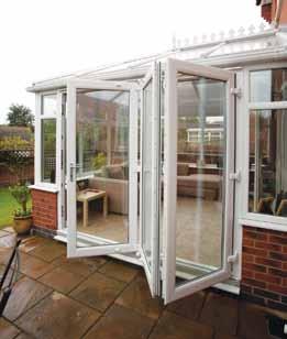 Manufactured from the proven Shield range of PVC-U profiles, the bi-fold doors will require little maintenance and will keep your customers homes warm due to their energy efficiency.