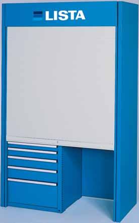 Control Stations The secure, durable and flexible Lista Control Station is ideal for meeting the needs of a wide array of manufacturing floor applications: Quality station or foreman s workstation on