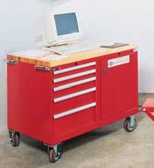 Mobile cabinets bring tooling to work areas