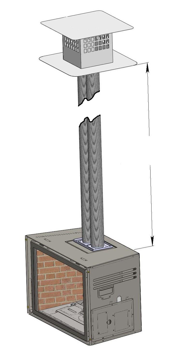 EXISTING FIREPLACE SPECIFICATIONS THIS INSERT IS APPROVED FOR INSTALLATION IN MASONRY AND FACTORY-BUILT SOLID FUEL BURNING FIREPLACES CAUTION This appliance must not be connected to or joined with