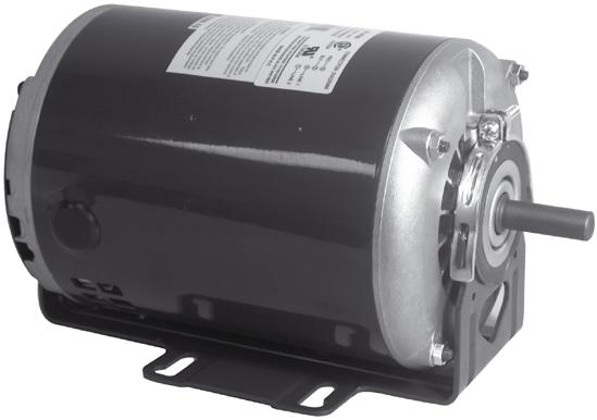 Belted Fan Motors Features 8 Frame 5.5" Diameter Open Drip Proof Resilient Ring & Base Included 0 Hz Sleeve Bearing Shaft: 1/" 1.