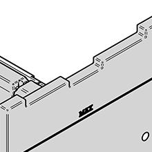 31 1 33 Installation Instructions To fit the Log guards: Insert the Log Guard through the front of the appliance at an angle and rotate.